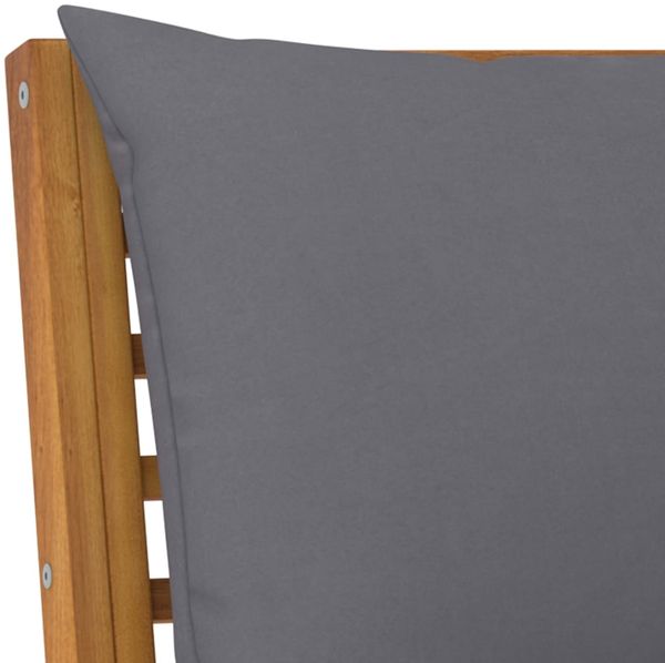 vidaXL 5-tlg. Garten-Lounge-Set mit Auflagen Massivholz Akazie 3057777 Bild 8