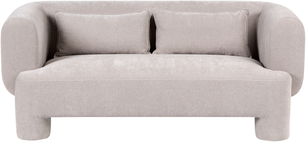 Sofa 3-Sitzer HOGBO Stoff Beige