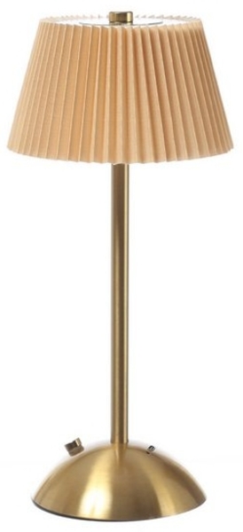 MARELIDA Tischleuchte LED Tischlampe mit Schirm wiederaufladbar dimmbar 3 Lichtfarben 30,5cm, LED Classic, warmweiß (2100K bis 3000K) Bild 4