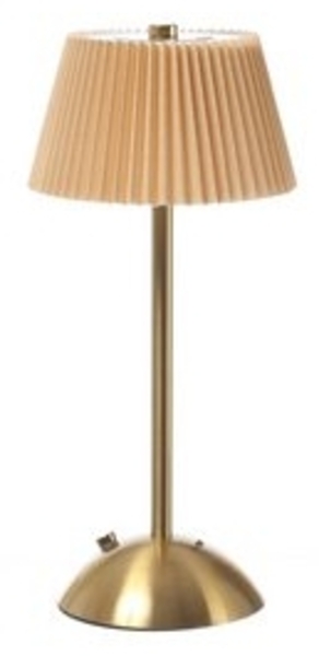 MARELIDA Tischleuchte LED Tischlampe mit Schirm wiederaufladbar dimmbar 3 Lichtfarben 30,5cm, LED Classic, warmweiß (2100K bis 3000K) Bild 6