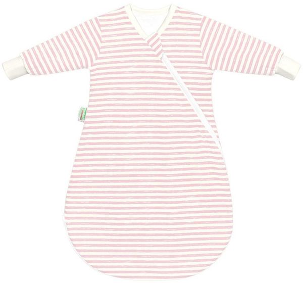 Odenwälder 1583 Jersey Unterzieh Baby Nest Stripes Powder