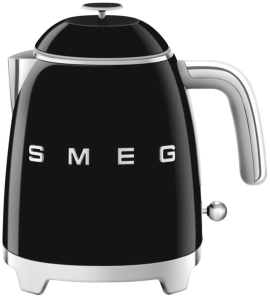 SMEG Mini-Wasserkocher 0,8l Edelstahl 1400 Watt Auswahl Farbe KLF05 Schwarz KLF05BLEU
