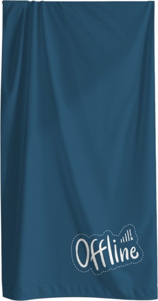 MTOnlinehandel Strandtuch "Fernweh" • Badetuch XXL • 100x200 cm • Schnelltrocknend, Baumwolle & Mikrofaser Mix (1-St), extra groß • weich & saugfähig