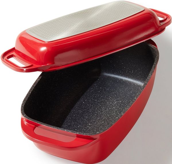 STONELINE Bräter, Aluminiumguss (Set, 1-tlg), Induktion, 5,6 Liter