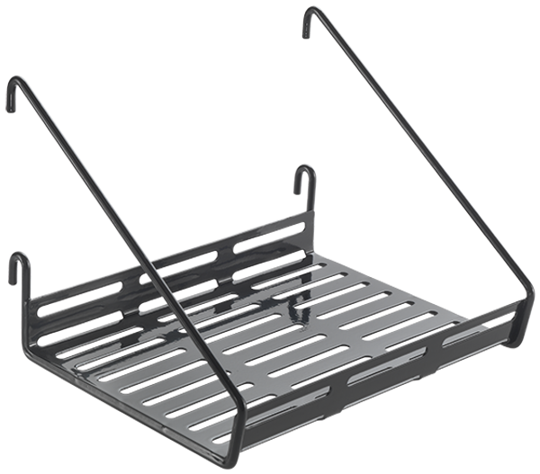 METALTEX 377012000 Mural Line Ablage 18 x 15 x 12 cm schwarz / Aufbewahrungssystem