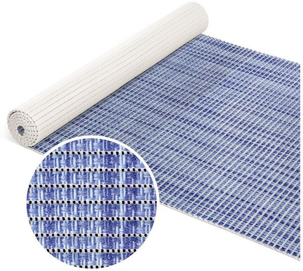 ANRO Schaum-Badematte Antirutschmatte Weichschaummatte Badezimmer Entspannung, Höhe 5 mm, strapazierfähig, Drainage Effekt, Rillen, wasserdurchlässig, rutschhemmend, pflegeleicht, Weich, Rutschfest, Rutschhemmend, Schnelltrockend, mit Drainagelöchern, ...