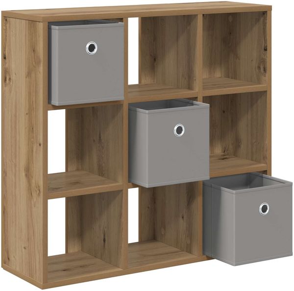 vidaXL Sideboard mit Schubladen Artisan-Eiche 73,5 x 24 x 69,5 cm 8000483 Bild 5