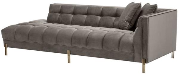 EICHHOLTZ Loungesofa Sienna Right Savona Grey