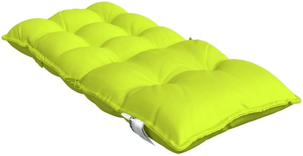 vidaXL Niedriglehner-Auflagen 4 Stk. Knallgrün Oxford-Gewebe 377705 Bild 6