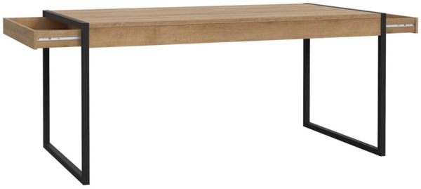 Esstisch >Hialeah< in Riviera Eiche - 166x76,9x90,2cm (BxHxT) Bild 5