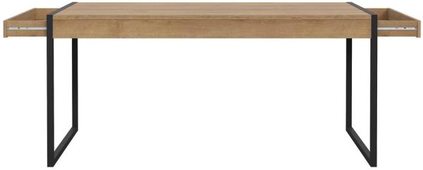 Esstisch >Hialeah< in Riviera Eiche - 166x76,9x90,2cm (BxHxT) Bild 3