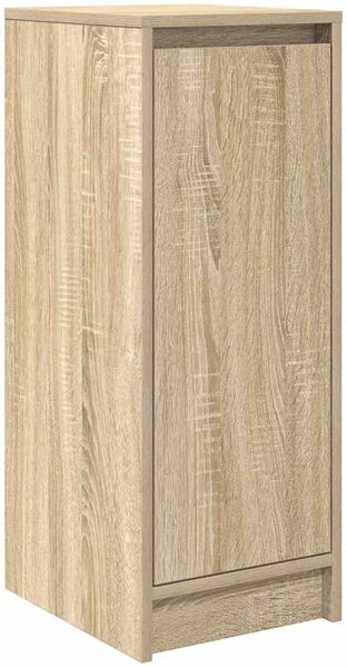 Schuhschrank, Schuhkipper für Flur, modern Sonoma-Eiche 29,5x34x76 cm Holzwerkstoff