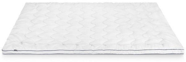 Beautissu, Topper Matratzentopper 100x200 cm für Boxspringbett bis 40 cm Höhe, 3 cm hoch, Polyurethan, ?Matratzenauflage 3cm rutschfest mit integriertem Spannbezug Bild 2
