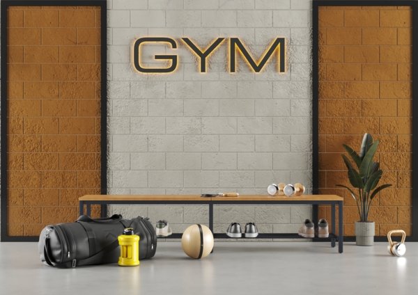 furni24 Bank Umkleidebank, Sitzbank für Umkleideräume mit Schuhrost BxHxT: 200 x 42 x 40 cm, Umkleidesitzbank, Umkleidebank, Garderobenbank, Sportbank, Bank mit Echtholz für Fitnessstudio