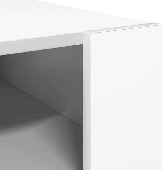 vidaXL Couchtisch mit Speicher Weiß 66 x 53 x 45 cm Holzwerkstoff 8000100 Bild 8