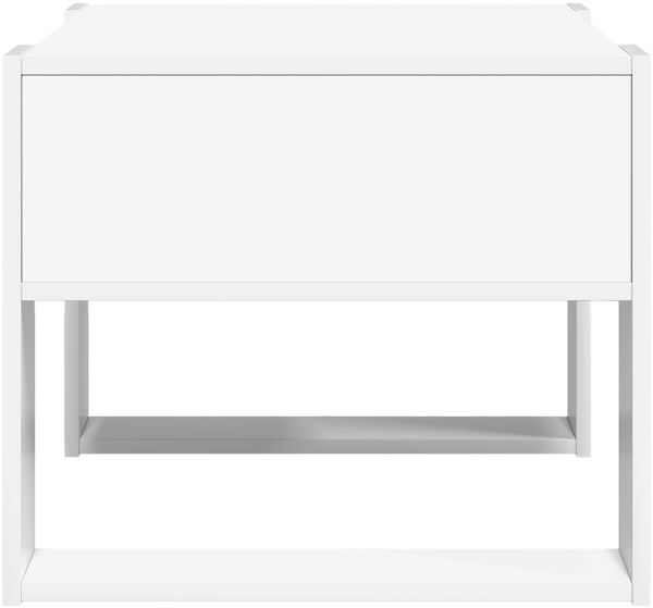 vidaXL Couchtisch mit Speicher Weiß 66 x 53 x 45 cm Holzwerkstoff 8000100 Bild 6