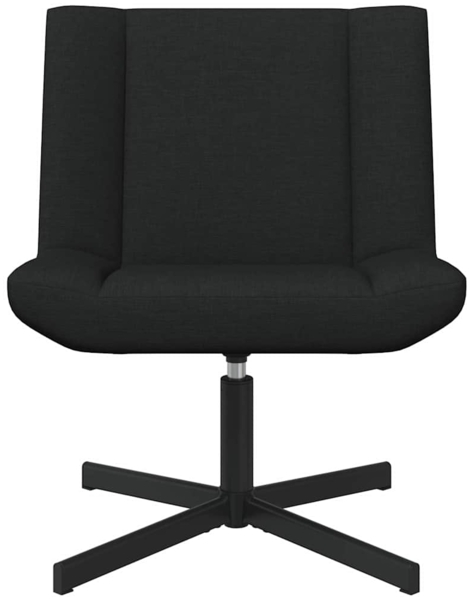 vidaXL Drehstuhl Schwarz 63 x 75 x 76 cm Stoff 42007327 Bild 3