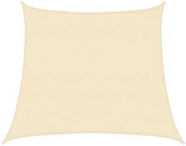 vidaXL Sonnensegel 160 g/m² Creme 4/5x4 m HDPE 311216