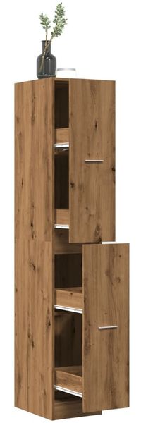 vidaXL Apothekerschrank Artisan-Eiche 30x41x174,5 cm Holzwerkstoff 3309635
