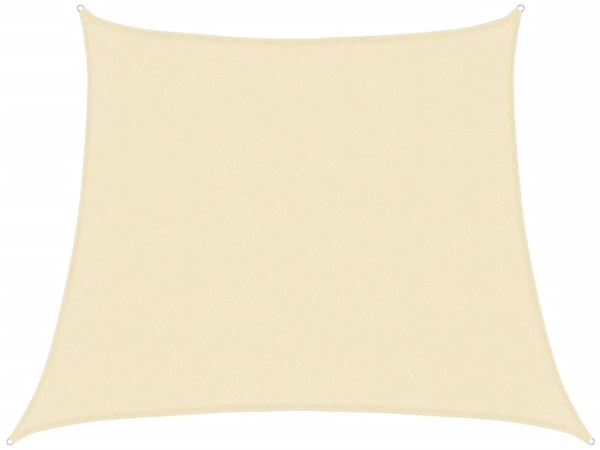vidaXL Sonnensegel 160 g/m² Creme 3/4x3 m HDPE 311214