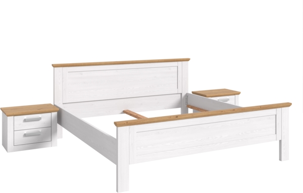 Bettanlage (B/H/T: 301x90x209 cm) in Sibiu Lärche Nachbildung