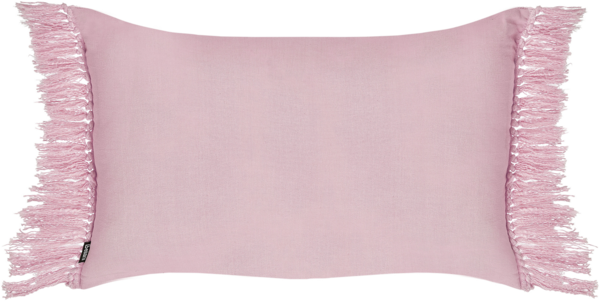 Kissen 2er Set Ohne Muster TANSY Baumwolle 40 x 60 cm Rosa Bild 5