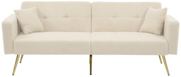 Merax Schlafsofa, mit Bettfunktion, Bettsofa, Klappsofa, Gästebett Bild 2