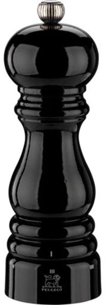 Peugeot Paris Pfeffermühle Holz Schwarz Lackiert 18cm