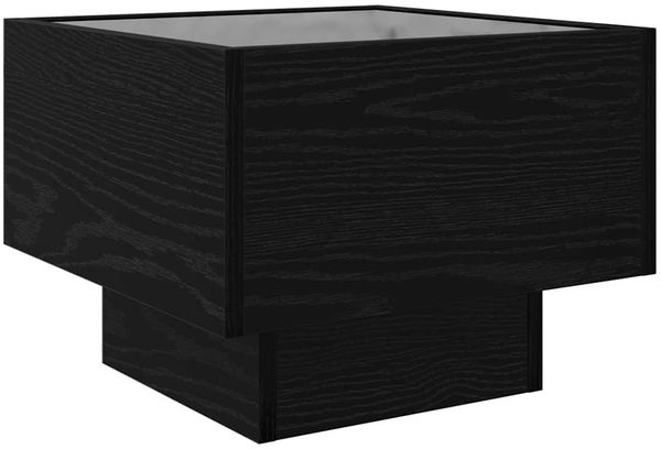 vidaXL Couchtisch Schwarz Eichen-Optik 40 x 40 x 30 cm Holzwerkstoff 3394556 Bild 9