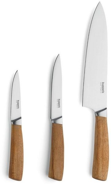 Kuppels WOOD Küchenmesser Set 3-teilig