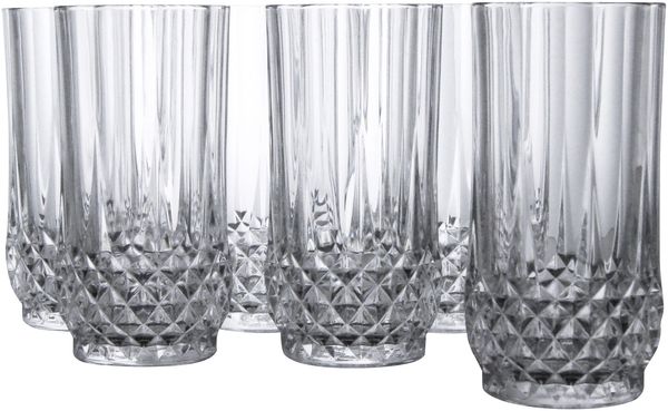 LONGCHAMP ECLAT, 6-er Longdrinkbecher 28 cl ( mo )