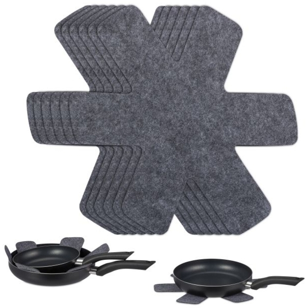 Pfannenschoner Filz 8er Set 10048187