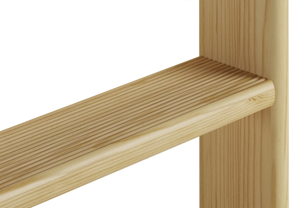 Etagenbett Kiefer natur 80x190 Stockbett Hochbett teilbar Bild 7