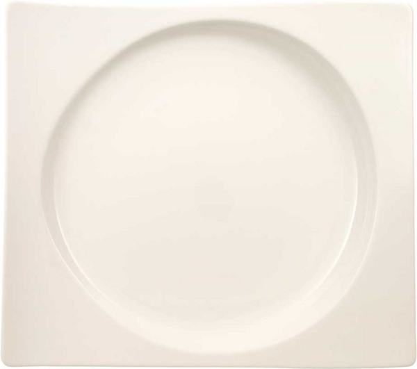 Brotteller eckig 15x13 cm Newwave Villeroy und Boch Brotteller - Mikrowelle geeignet, Spülmaschinenfest