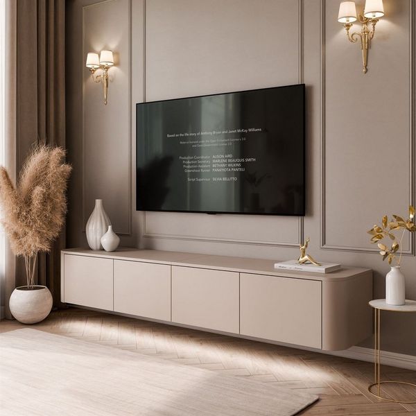 Lookway TV-Schrank CELESTE TV-Hängeschrank mit LED-Beleuchtung (mit LED Beleuchtung) Breite: 200 cm