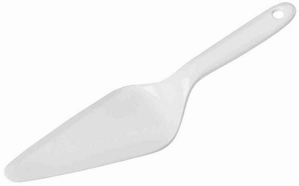 Tortenheber 23,5 cm weiß aus Kunststoff