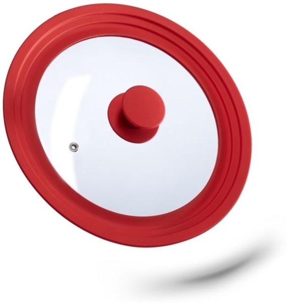2x Universal Topfdeckel 22-26 cm rot 10031908