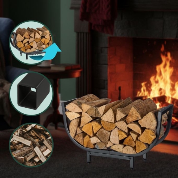 Kaminholzregal im geschwungenen Design 10051698_46 Bild 5