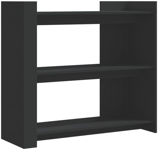 Konsolentisch, Beistelltisch, Konsole Schwarz 100x35x90 cm Holzwerkstoff