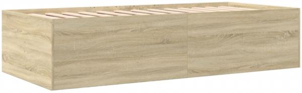 vidaXL Tagesbett mit Schubladen ohne Matratze Sonoma-Eiche 100x200 cm 3280869 Bild 4
