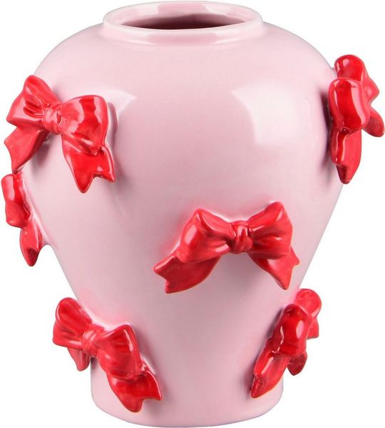 MIRRORS AND MORE 'Baily' Vase Keramik, vielfarbig, 21,5x22x21,5cm
