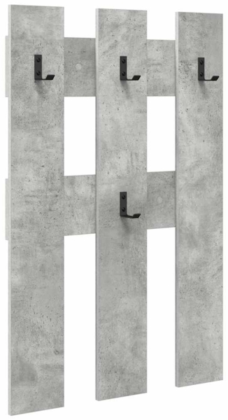 vidaXL Wandmontierter nachttisch Beton Grau 65 x 3 x 100 cm 874502