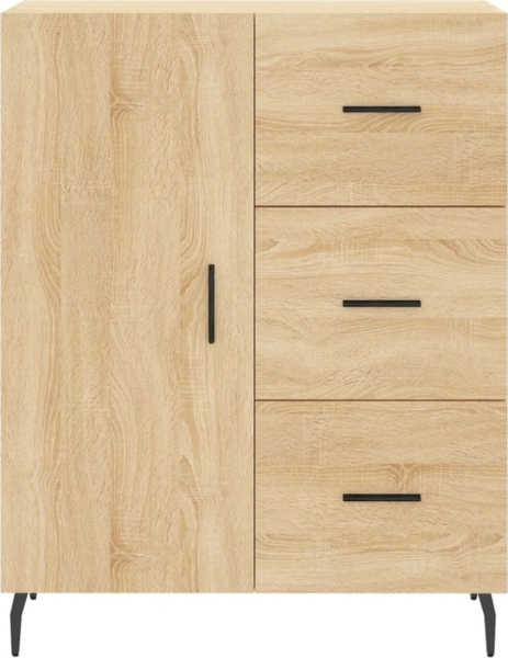 vidaXL Highboard Sonoma-Eiche 69,5x34x180 cm Holzwerkstoff 3189464 Bild 10
