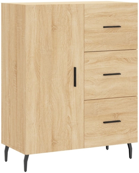 vidaXL Highboard Sonoma-Eiche 69,5x34x180 cm Holzwerkstoff 3189464 Bild 6