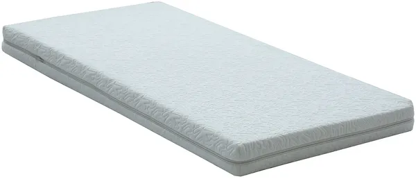 DREAMEA - LOUNI Matratze Stoff Weiß - B 70 cm x H 9 cm x L 140 cm