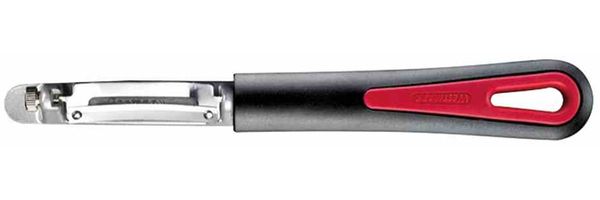 Sparschäler 18,5cm sw/ro GALLANT, gebogene Klinge