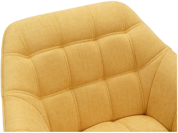 Vente-unique - Sessel - Stoff - Senfgelb - CASERTA Bild 4