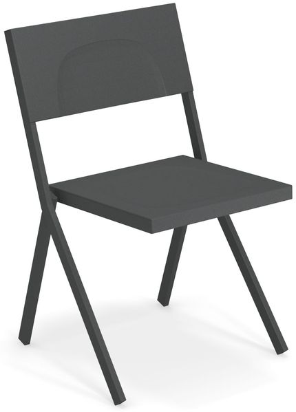 2er Set Mia Gartenstuhl grau