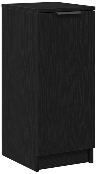vidaXL Schuhschrank mit Regal Schwarz Eichen-Optik 29,5 x 35 x 70 cm 862778