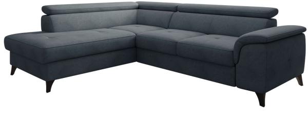 Ecksofa Asporiz (Farbe: Zetta 300, Seite: Links OT-2R)